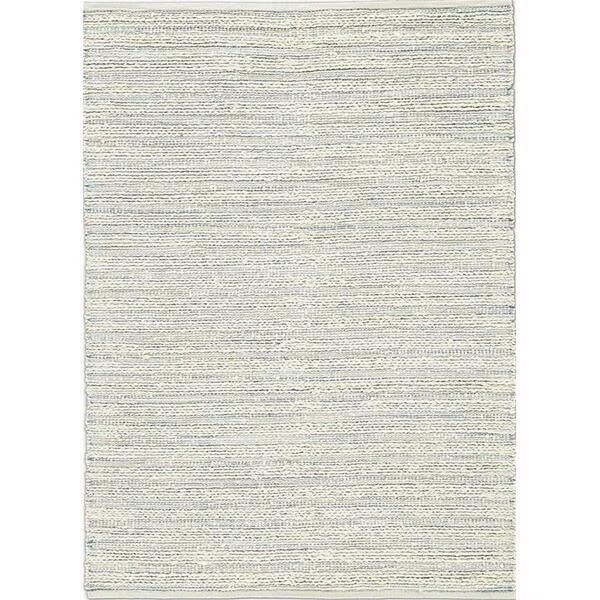 Himalaya Flatweave Canterbury Design Rectangle Rug, Whitecap Gray - 9 x 12 ft., Jaipur Rugs, Mfr#: RUG137483